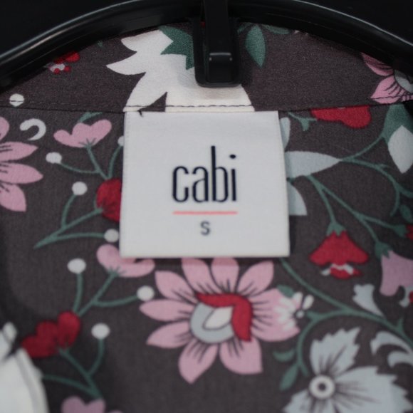 CAbi Women's Small 5210 Plaza Fiesta Floral Tank Top - Picture 7 of 12